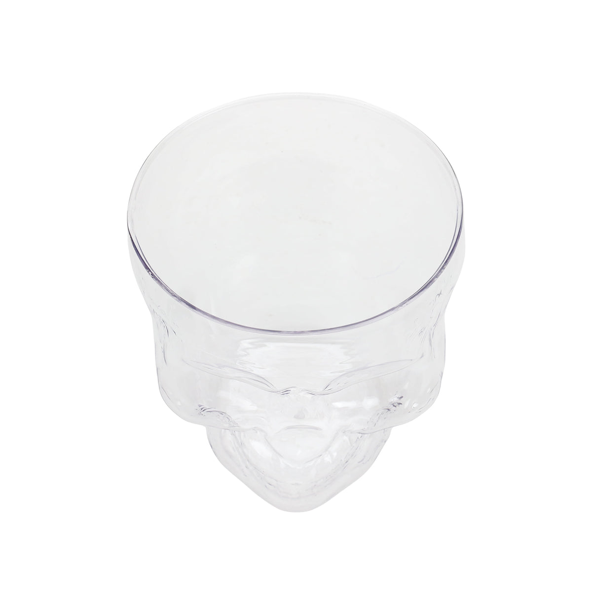 Way to Celebrate Halloween Clear Acrylic Skull Bowl, 4.5 qt