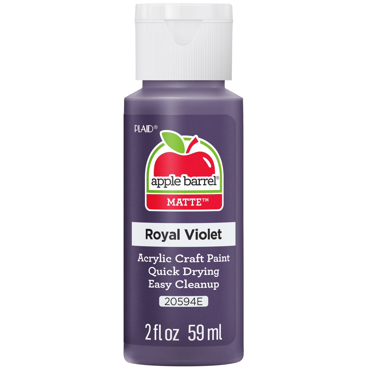 Apple Barrel Acrylic Craft Paint, Matte Finish, Pumpkin Orange, 2 fl oz