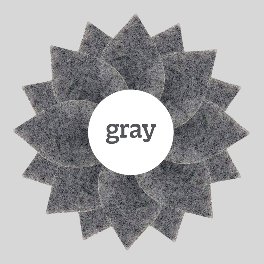 Hello Hobby Felt Sheet, Gray, 9 x 12 Inches