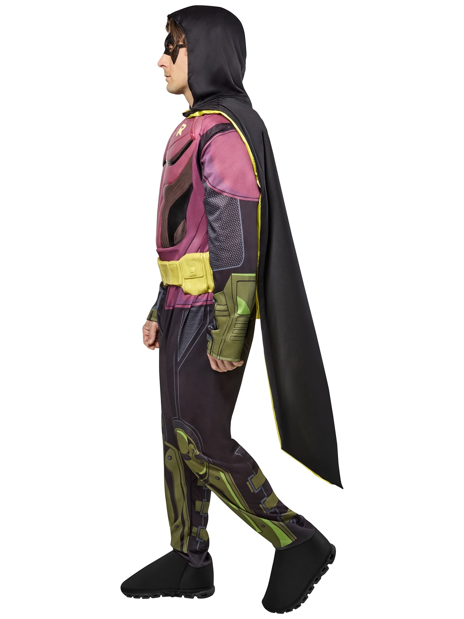 Mens Arkham Robin Muscle Chest Costume