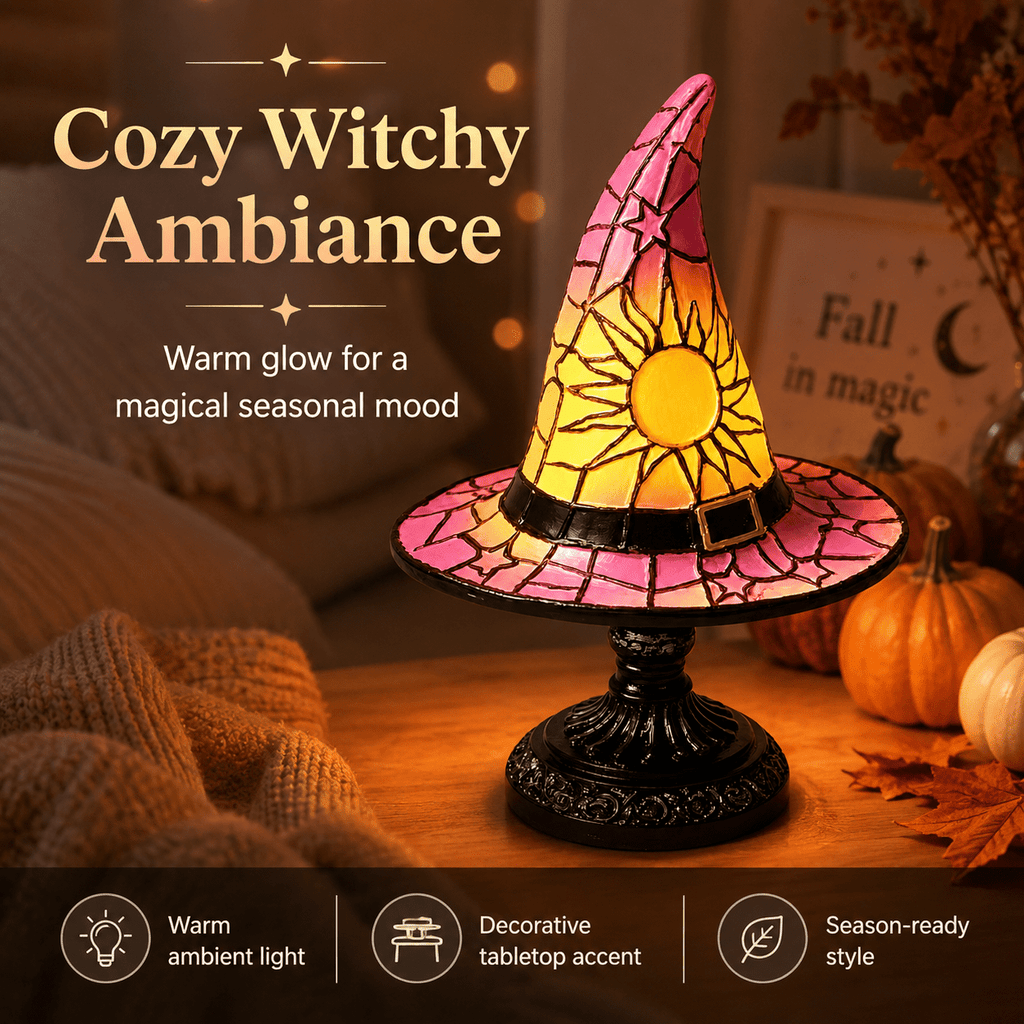 Diceymbol Halloween Decorations and Fall Decor, Halloween Venue Decoration Ghost Props LED Illuminated Ghost Decorations for Tabletop, Mantel, Shelf Indoor Outdoor 9.05 inch