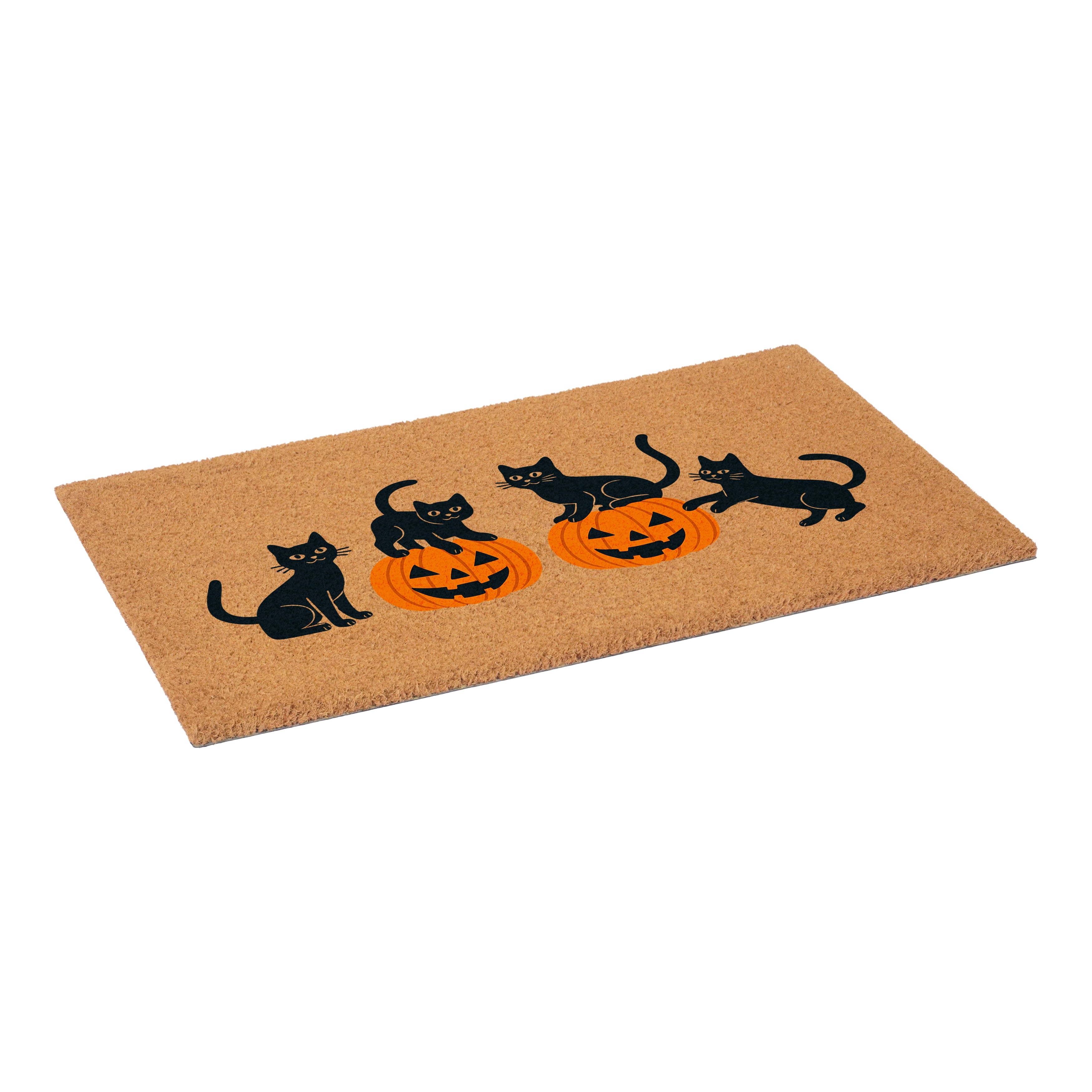 Mischief Halloween Cats Doormat, 17" x 29"