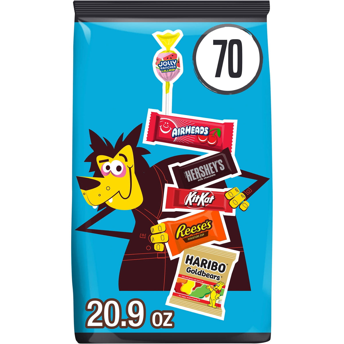 Hershey Assorted, Halloween Candy Variety Bag, 20.9 oz (70 Pieces)