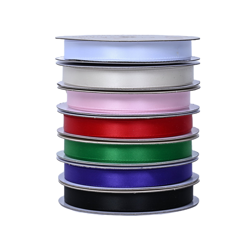 Gwen Studios 3/8" Emerald Green Satin Ribbon, 6 yards