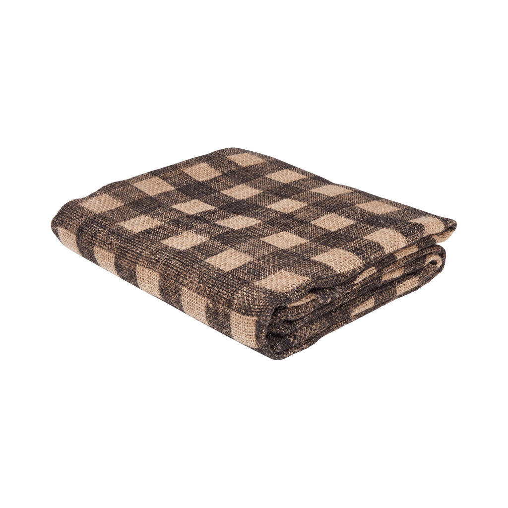 Allen Company Folded & Precut Jute Burlap Craft Fabric, 46"W x 2-Yards, Natural