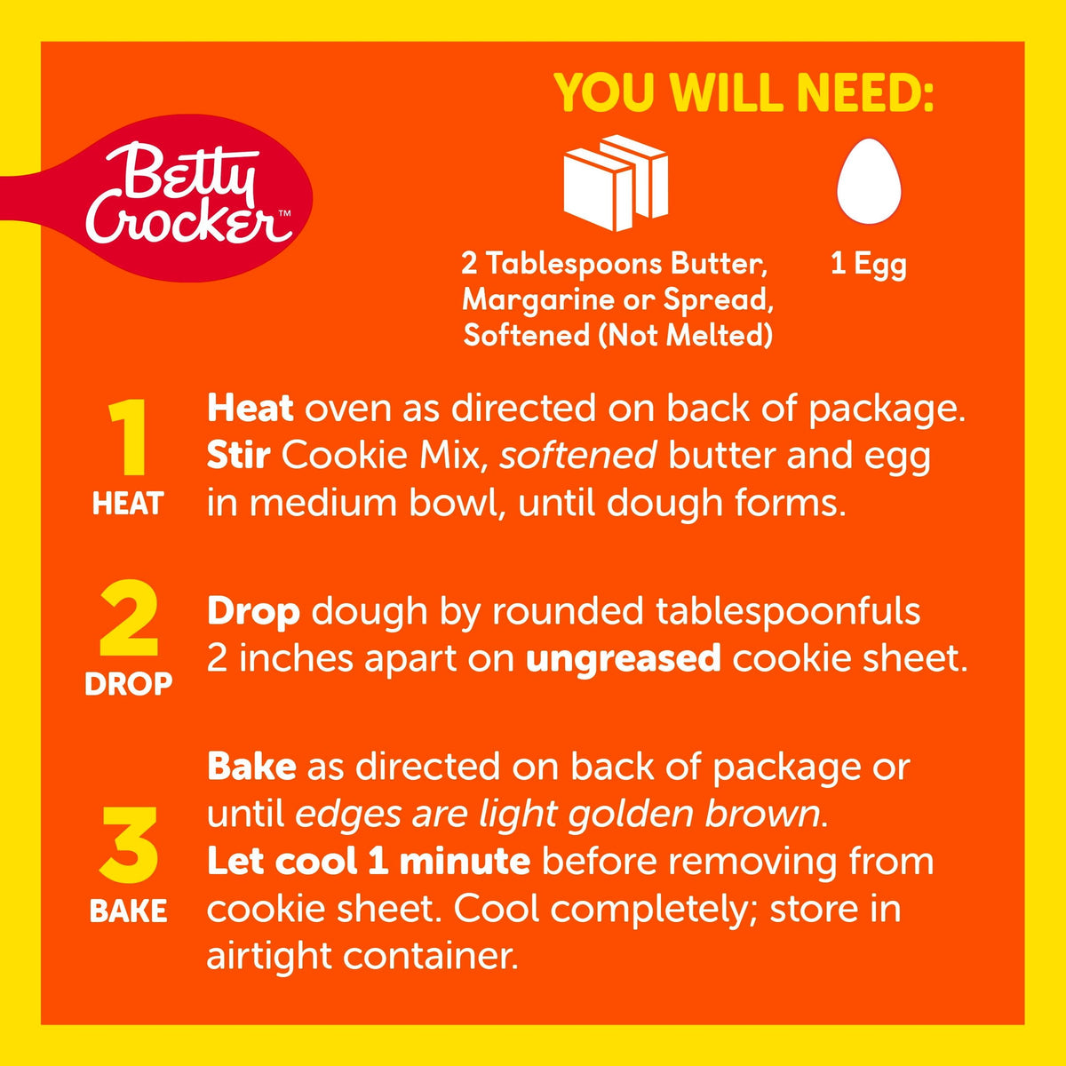 Betty Crocker Peanut Butter Cookie Mix, REESE's PIECES Minis & Chocolate Chips, 11.9 oz
