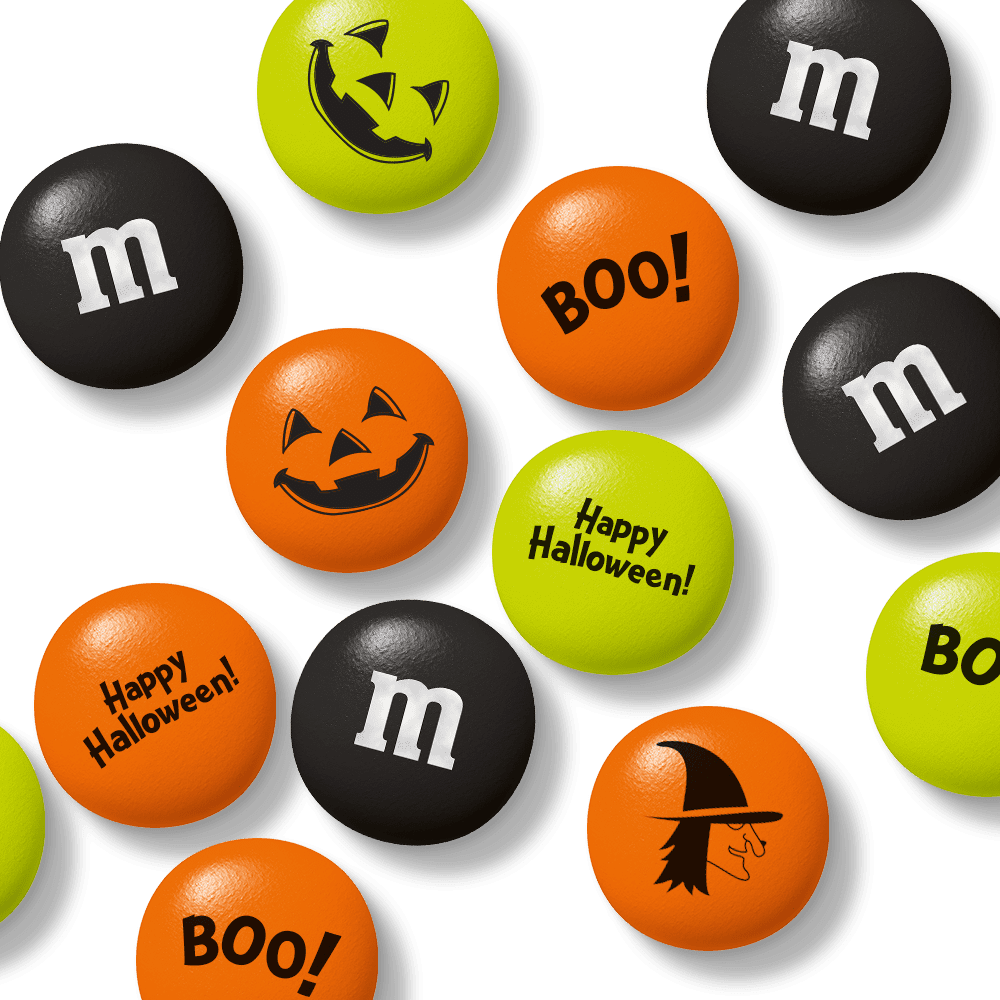 M&M'S Halloween Milk Chocolate Candy, 2lb Resealable Bulk Bag