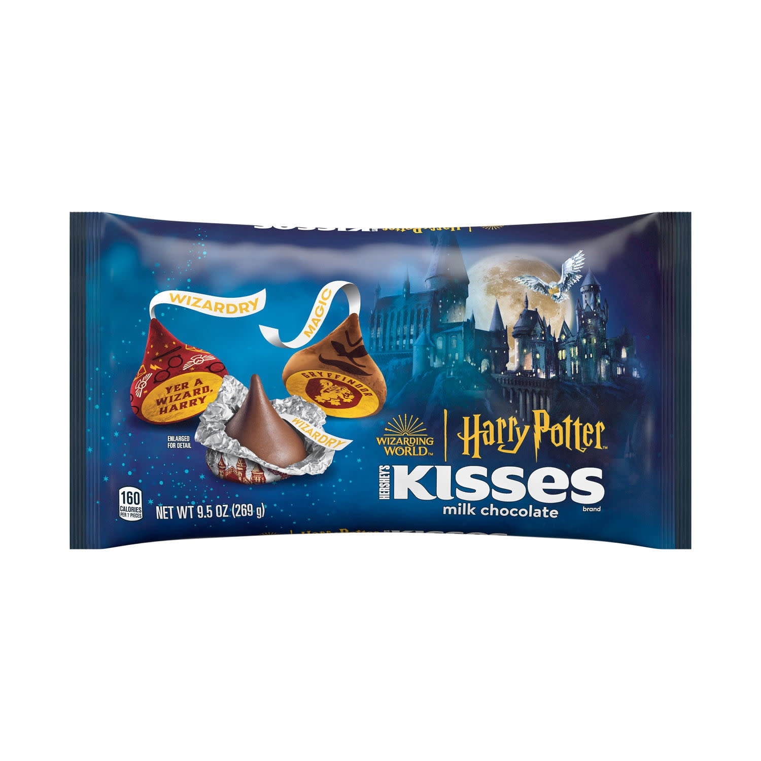 Hershey's Kisses Milk Chocolate Harry Potter™ Halloween Candy, Bag 9.5 oz