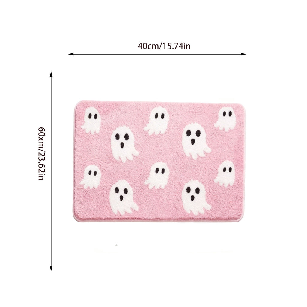 AuroraX Halloween Ghost Decor Outdoor Halloween Decoration Courtyard Tabletop Desktop Haunted Halloween Decoration for Yard Garden Pink
