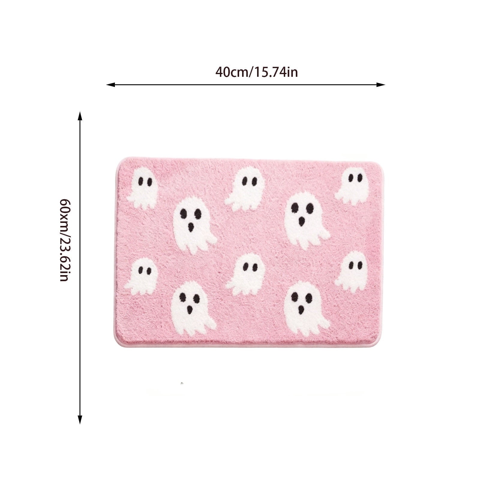 AuroraX Halloween Ghost Decor Outdoor Halloween Decoration Courtyard Tabletop Desktop Haunted Halloween Decoration for Yard Garden Pink