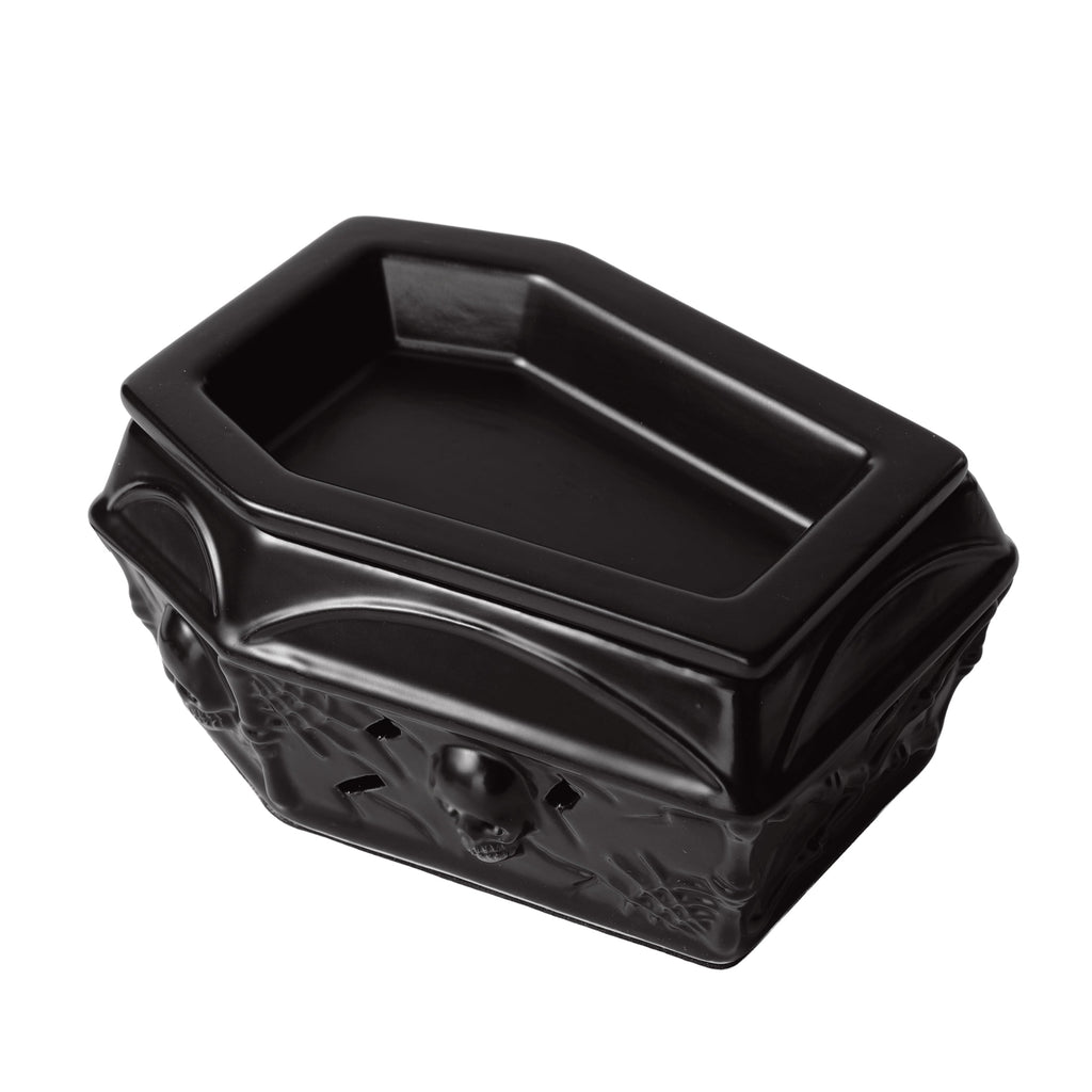 Better Homes & Gardens Halloween Ceramic Electric Plug-in Wax Melt Warmer with Farm Apple Pumpkin Wax Melts, Spooky Ghost