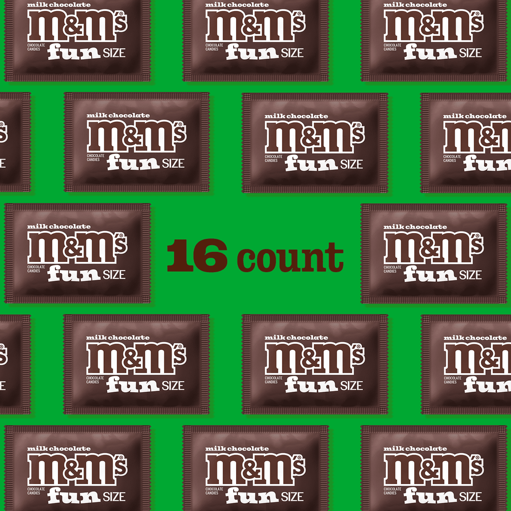 M&M's Fun Size Milk Chocolate Halloween Candy - 7.33 oz