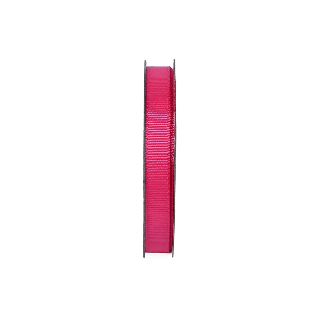Gwen Studios 3/8" Hot Pink Grosgrain Ribbon, 7 Yards