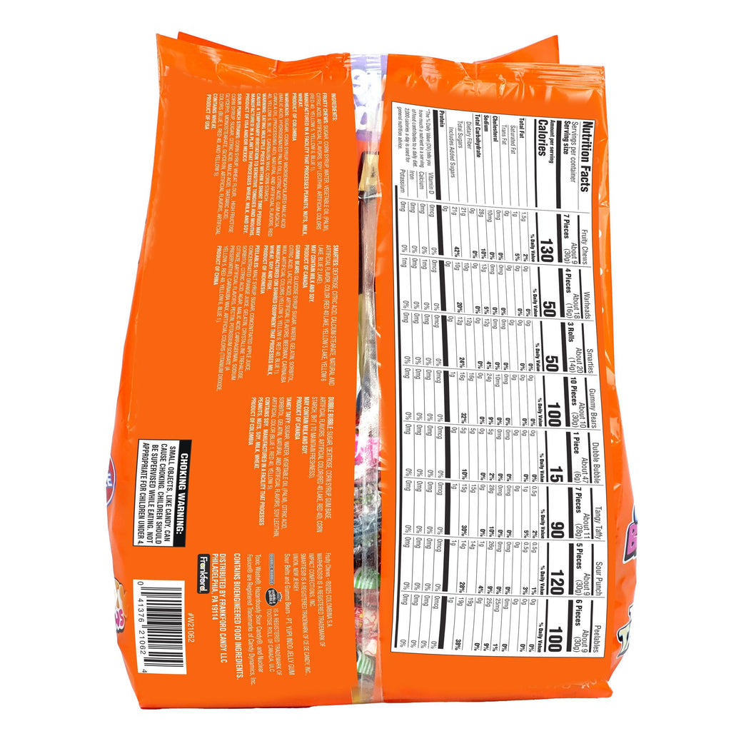 Frankford Mega Mix XL Halloween Assorted Candy Bag - 500+ Pieces