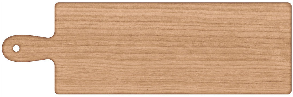 Plaid Wood Surfaces Pine Charcuterie Board, 18" x 7"