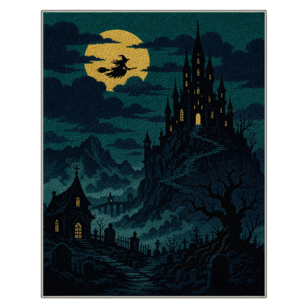 GENIMO 2'x3' Halloween Doormat, Washable Non Slip Soft Farmhouse Pumpkin Outdoor Door Mat for Front Door Covered Porch Patio Entryway, Smoky Amber