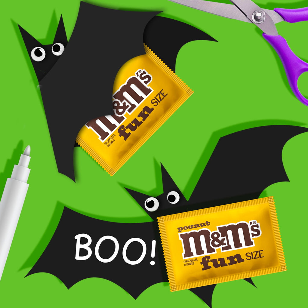 M&M's Milk Chocolate Fun Size Halloween Chocolate Candy - 10.53oz Bag