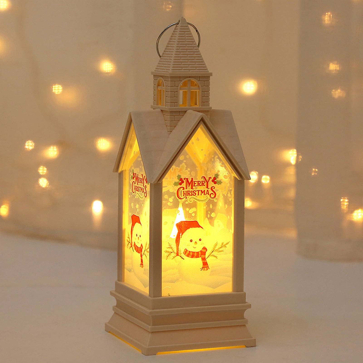 Cheapark Halloween Lanterns Decorations, Battery Operated Black Pumpkin Witch Lanterns, Flickering Light For Indoor Party Home Decor
