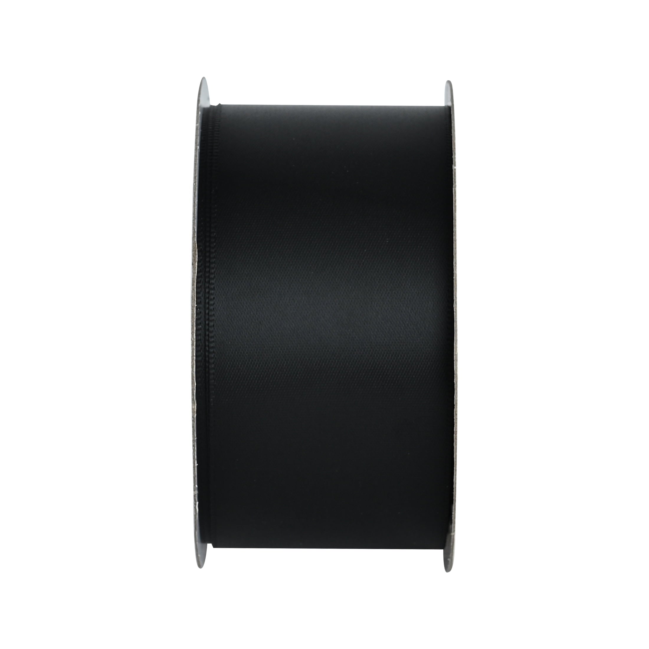 Gwen Studios 1.5" Black Satin Ribbon, 7 Yards