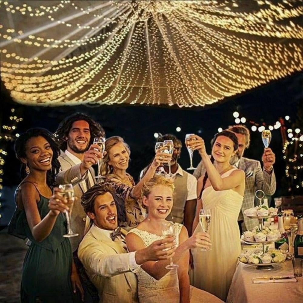 Remote Control String Lights, Led Fairy Lights, 20/50/100/200 LEDs Waterproof Flexible String Lights Battery Operated for Bedroom Home Wedding Christmas Festivals