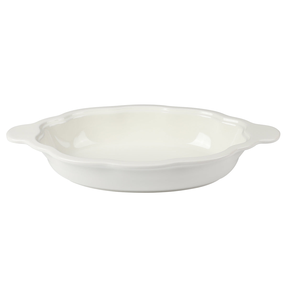 The Pioneer Woman 3-Quart Oval Pumpkin Stoneware Baker with Lid, Linen