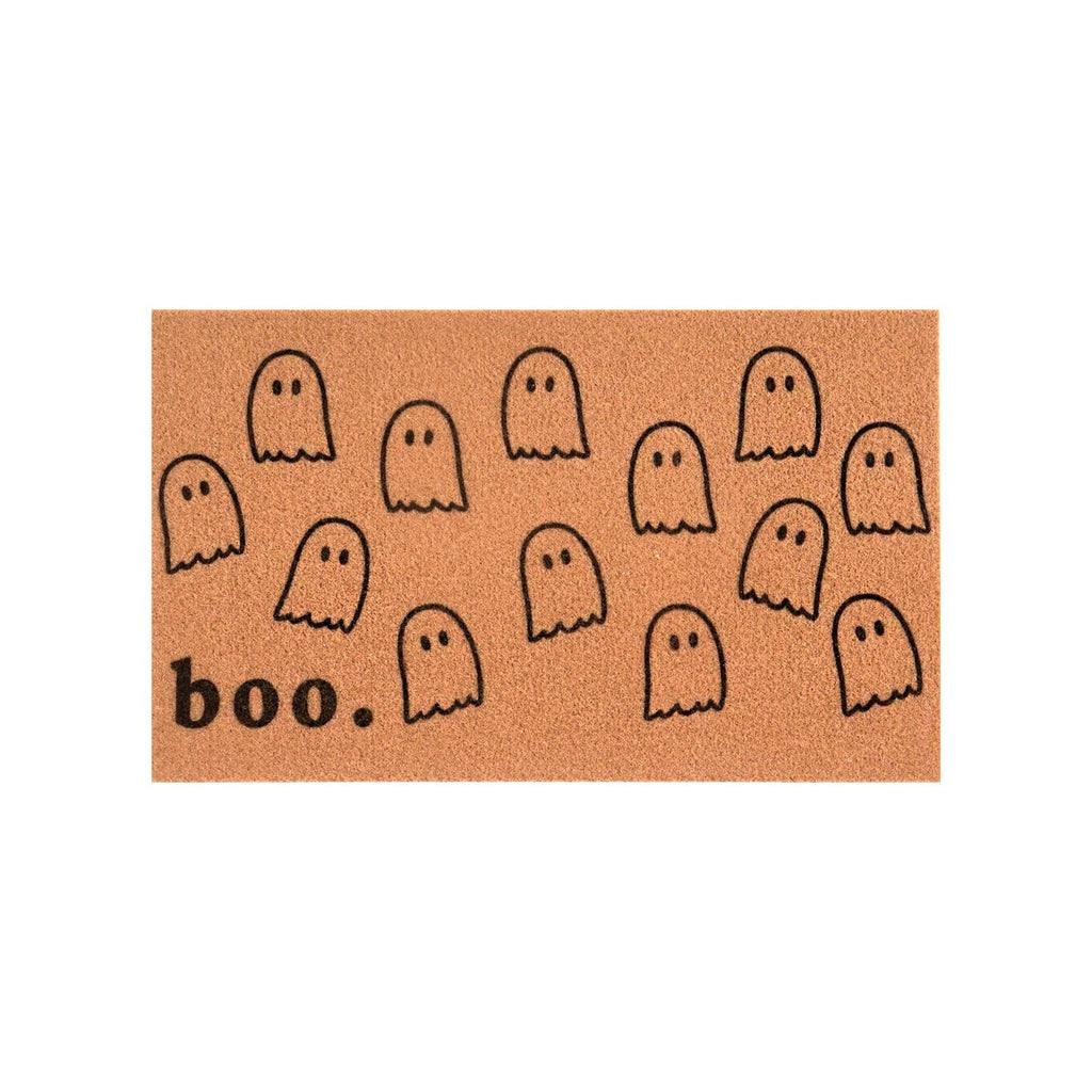 Halloween Doormat Welcome Mat for Front Door, Non- Indoor & Outdoor Rug, Water Absorbent Coir & Rubber Backing, Funny Holiday Decor for Porch, Entryway, Bathroom, Kitchen