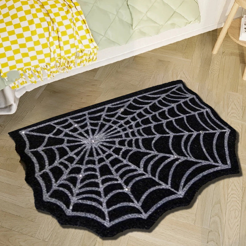 Stijggn Halloween Kitchen Mats for Floor Halloween Rugs Halloween Thanksgiving Decorations Doormat, Welcome Mats for Front Door,Spooky Outdoor Mats for Home Decor Holiday Decorative