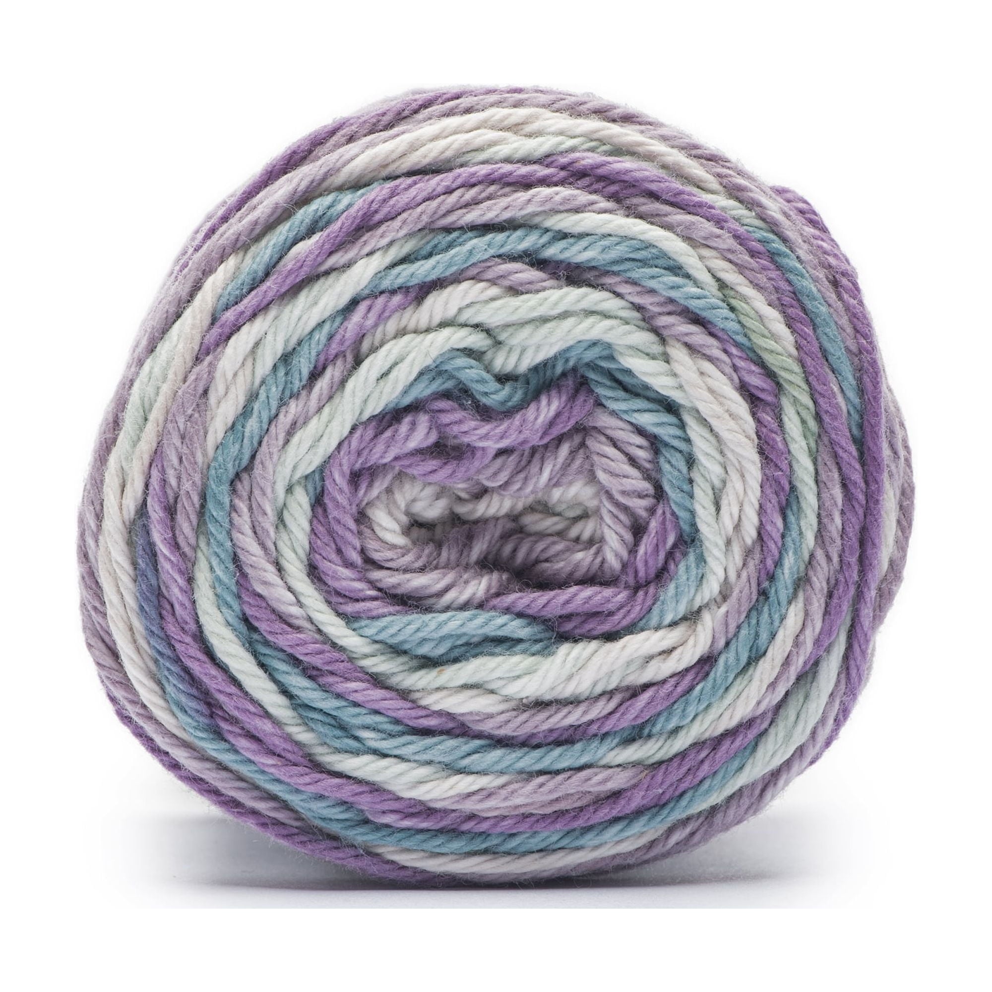 Peaches & Creme Ombre 4 Medium Cotton Yarn, Fleur De Lavandra 2oz/56.7g, 95 Yards