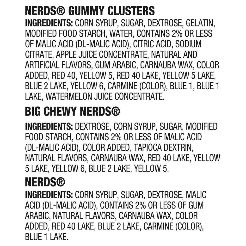 Nerds Halloween Assorted Candy, Halloween Trick-or-Treat Variety Bag, NERDS Gummy Clusters, Big Chewy, Originals Strawberry and Grape, 70 Count, 32.21 Ounces
