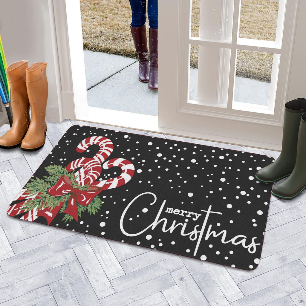 Halloween Door Mat 30 X 17 Inch Halloween Skull Doormat Indoor Outdoor Entrance Floor Mat Non Slip Halloween Decor Rubber Welcome Mats