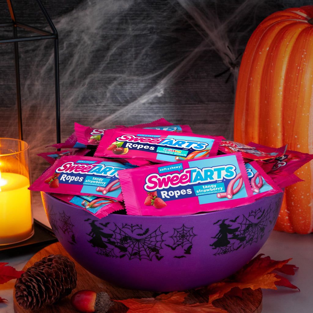 SweeTARTS Ropes, Halloween Candy Variety Mix Bag, Treat Size, 36 Count
