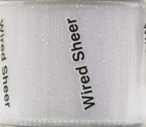Offray 2.5" Wired Aqua Quest Ribbon, 1 Each