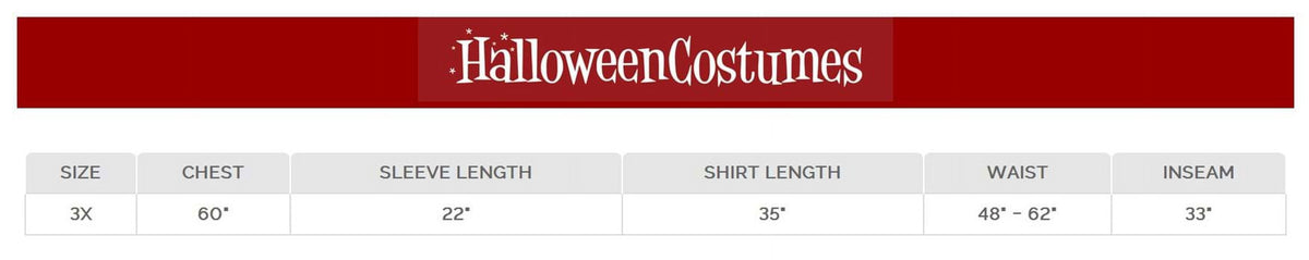 Plus Size Little Mermaid Prince Eric Deluxe Costume for Men