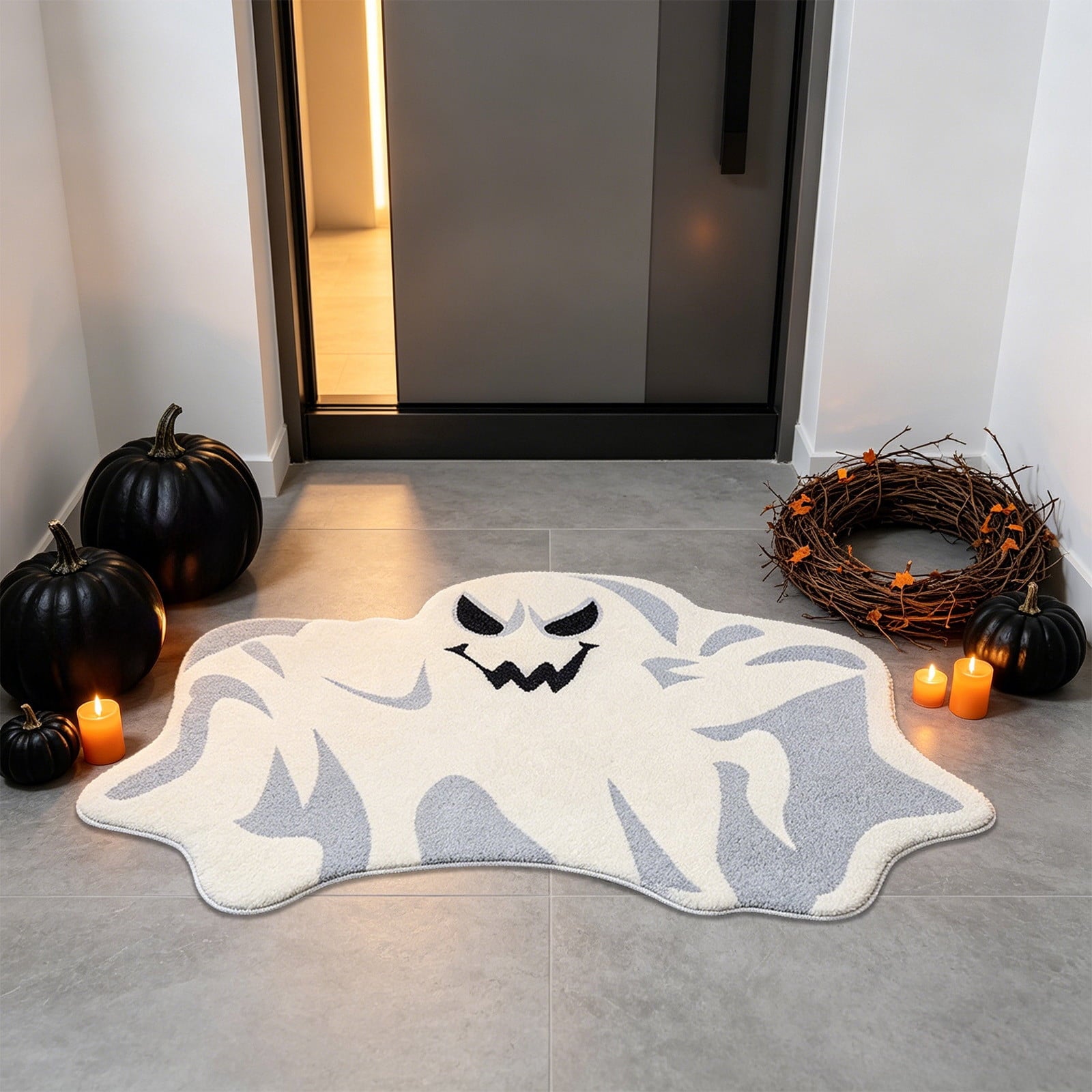 Wooowa Plush Style Multi Purpose Floor Mat Bathroom Entrance Coffee Table Carpet Fit for Fourth of July Decorations Patriotic Decor for Home Daily Holiday Festive Use