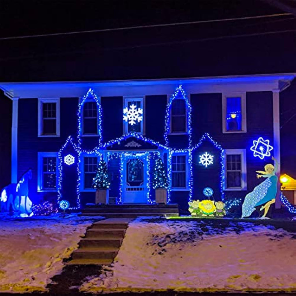 Wick's Outdoor Living LED 5MM Multi-Color Holiday Lights, 50 FT in length, 150 CT, and 6 different color options