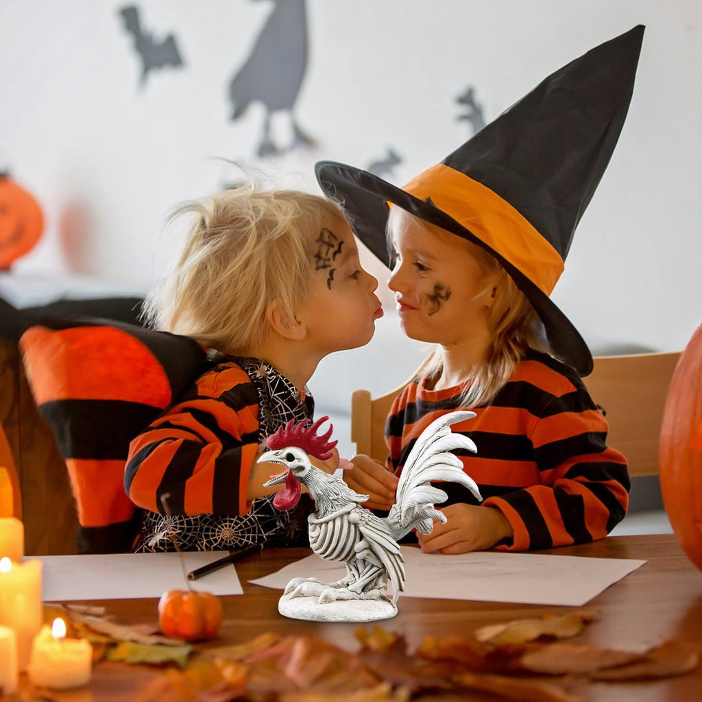 amlbb Halloween Decoration Halloween Skeleton Horror Decorations Simulation Animals Skeleton Ornaments Bar Decoration Frogs Skeleton on Clearance