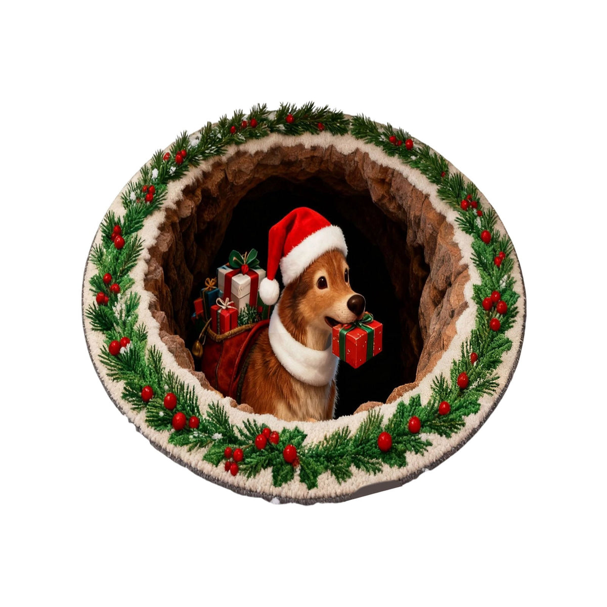 Mats Savings YZEGDCH Christmas Reindeer Rugs- Green Rugs for Living Room Christmas Doormat Indoor Outdoor Entrance Floor Rug Non Slip Winter Christmas Decor Rubber Welcome Mats