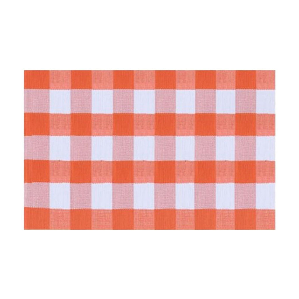 Clearance! 2024 New Halloween Fall Outdoor Rug Orange Plaid Outdoor Rug Hand, Woven Check Rug Layered Doormats for Front Door/Front Porch/Farmhouses/Entryway/Patio