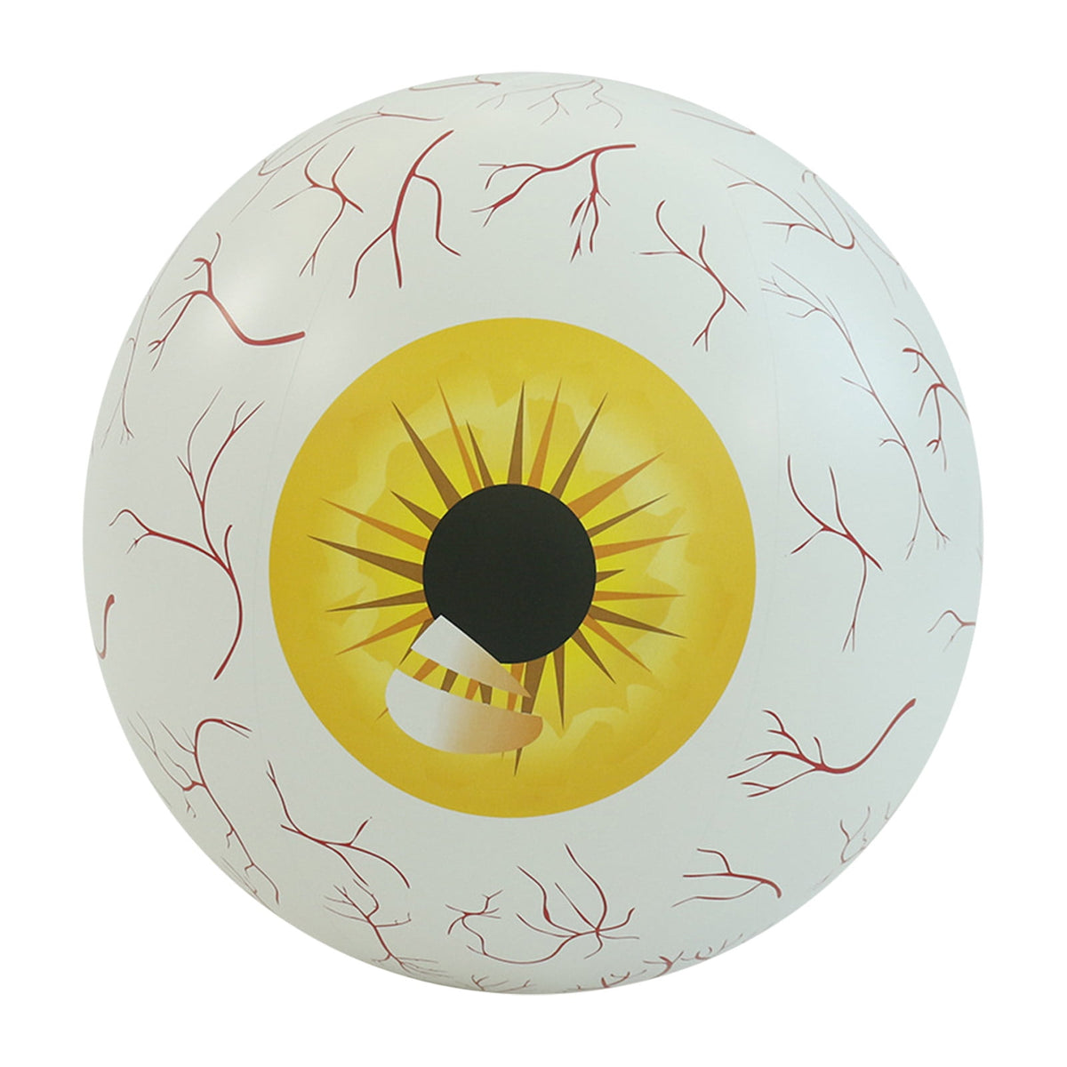 XEOVHV Halloween Glow Eye Ball Huge in The Dark Eyeball Halloween Fake Glow Spooky Eyes for Window Wall Door Garden Lawn Stage Prop Yard Hanging Supplies - C