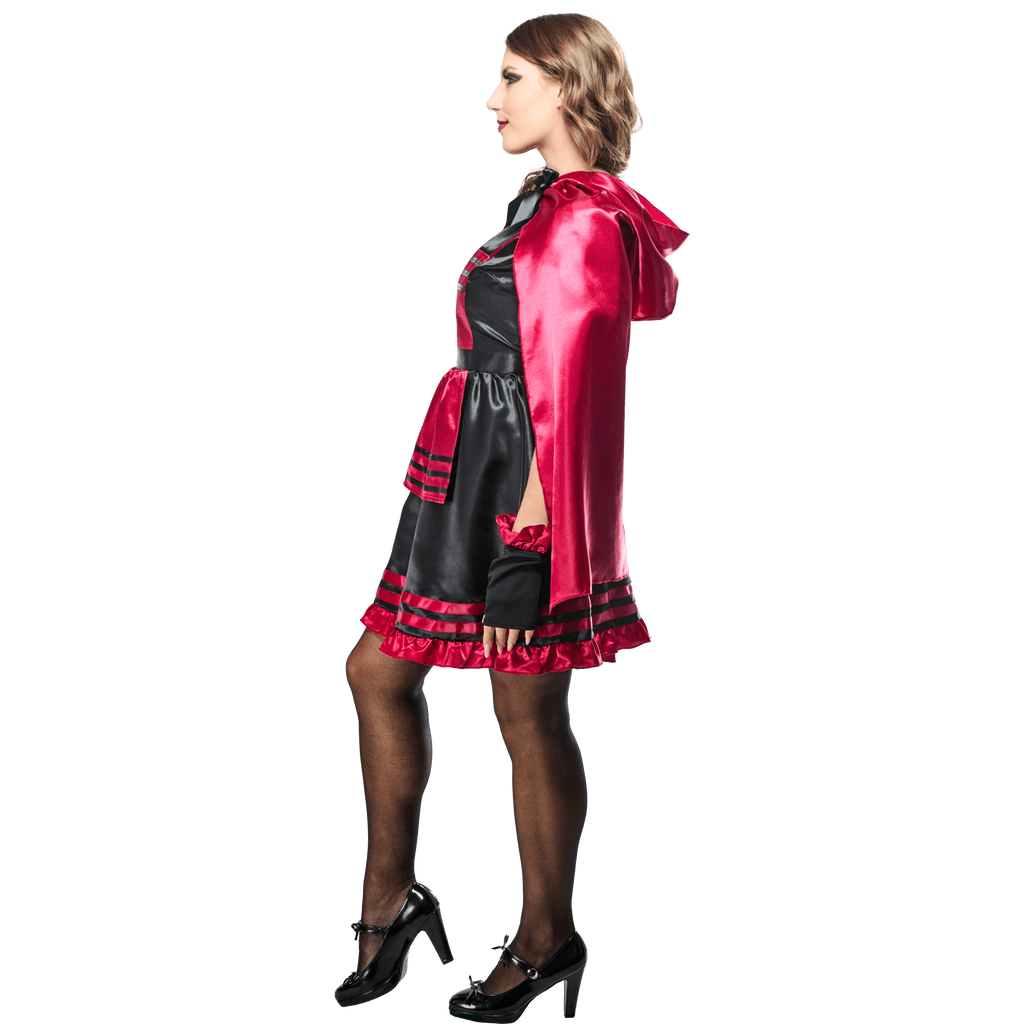 Red Riding Hood Halloween Costume for Adults, Women's Size L (12/14), by Way to Celebrate