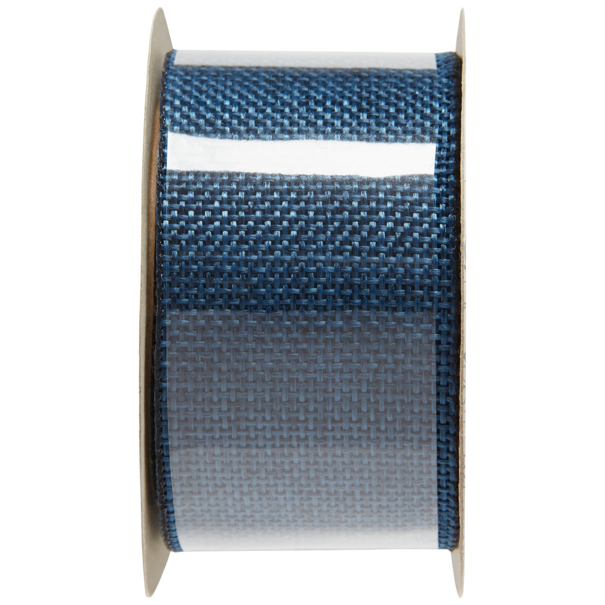 Offray Ribbon, Torrid Orange 1 1/2 inch Woven Burlap Woven Ribbon, 9 feet