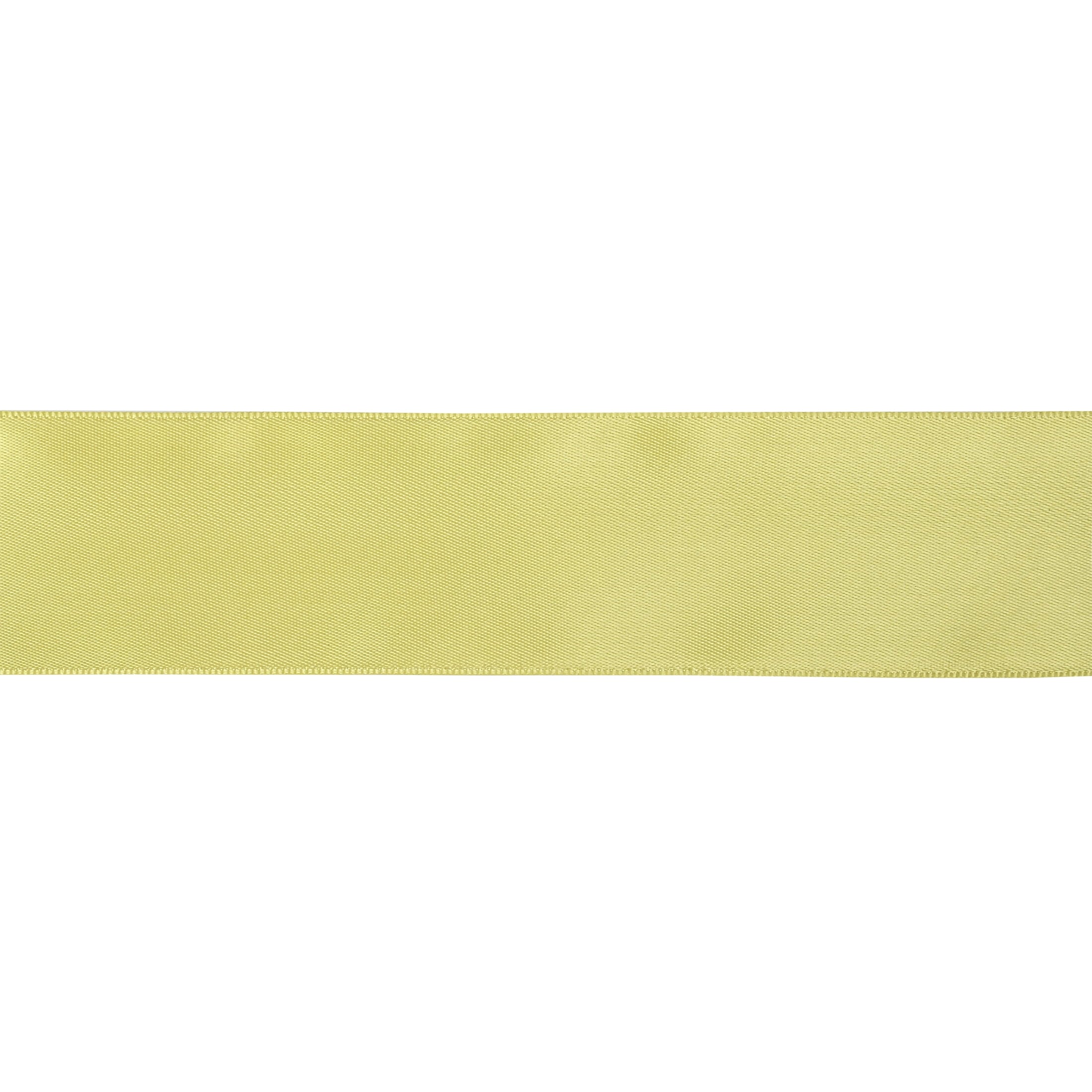 Gwen Studios 1.5" Brite Yellow Satin Ribbon, 4 Yards
