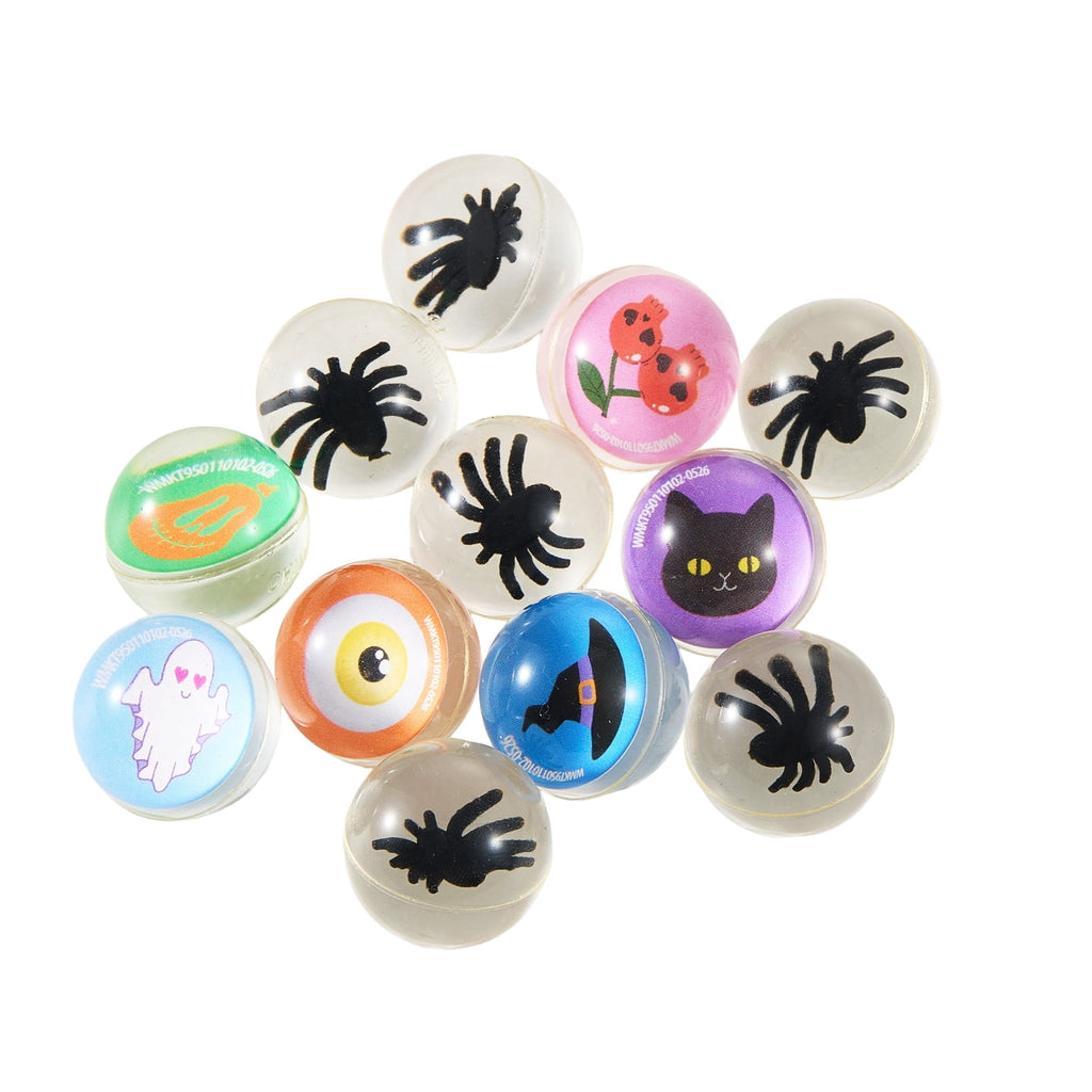 Bouncy Balls Party Favors, Multicolor, 12 Count, Halloween by Way To Celebrate