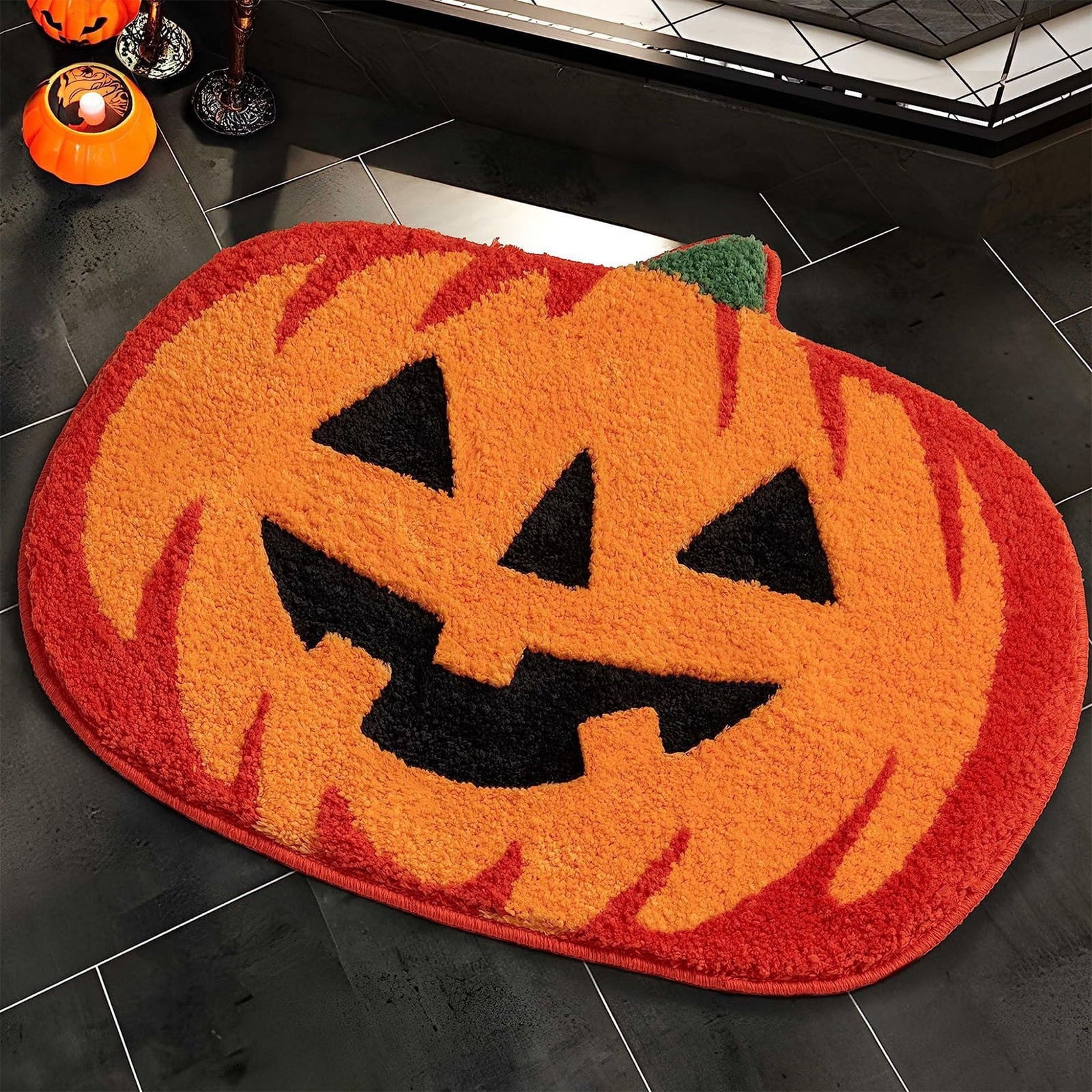 Halloween Bathroom Decor Fall Bathroom Decor Halloween Rug Kitchen Decor Bath Mat Fall Bathroom Rugs Halloween Decor Halloween Decorations Room Decor