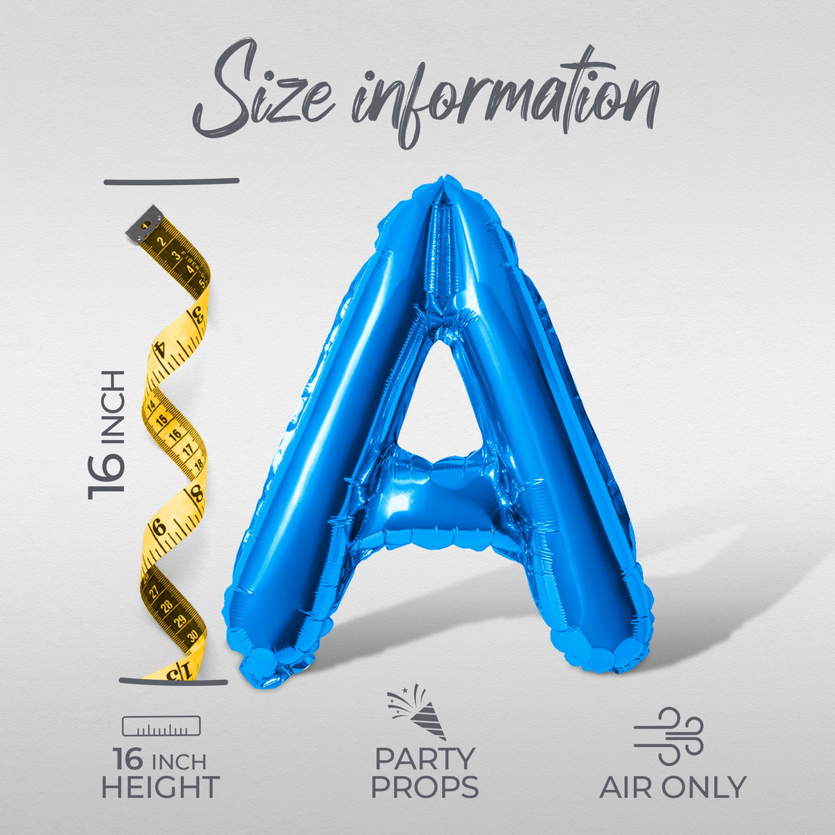 Letter Balloons - WITCH CROSSING 16" Inch Alphabet Letters Foil Mylar Balloon Halloween Party Banner (Gold)