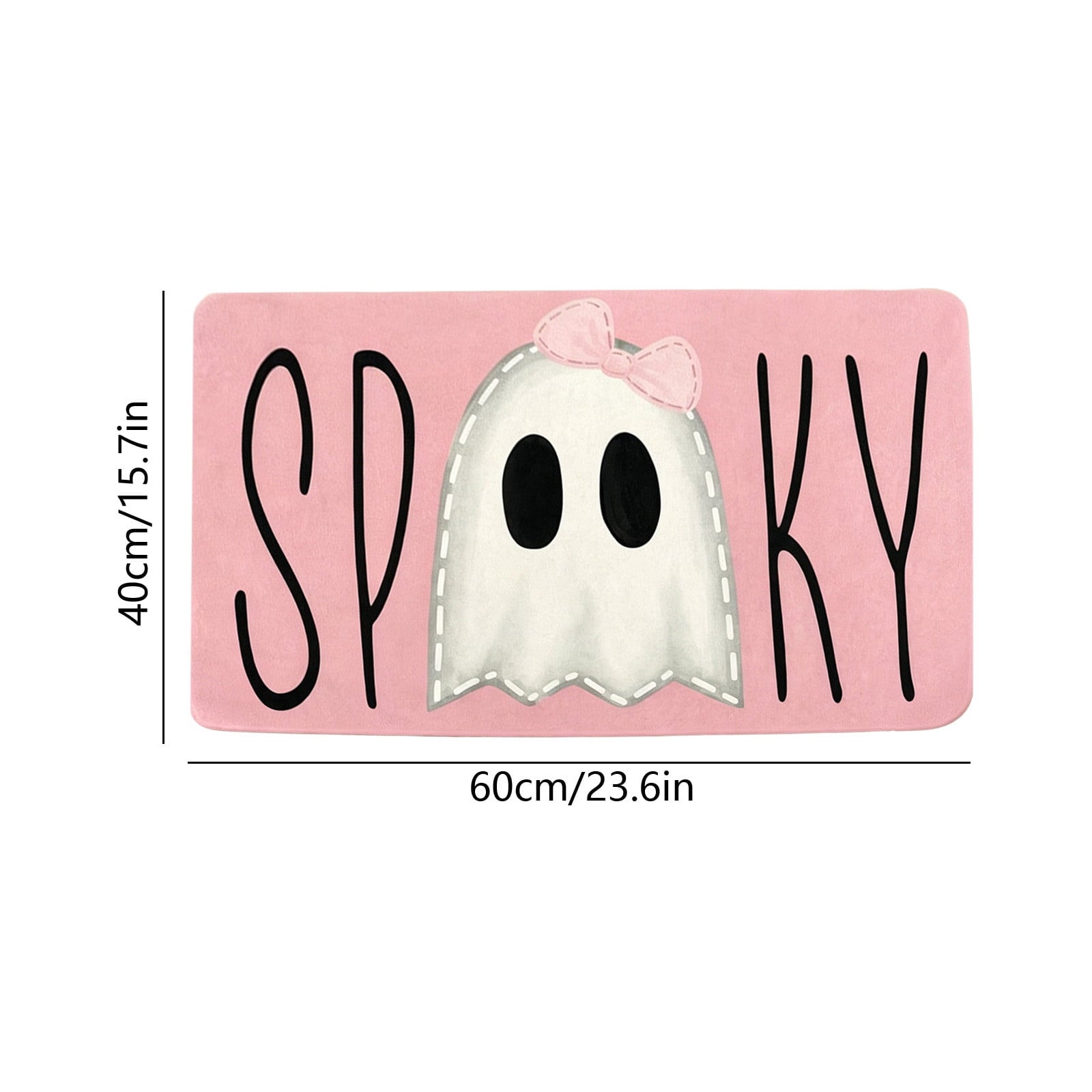 AuroraX Halloween Ghost Decor Outdoor Halloween Decoration Courtyard Tabletop Desktop Haunted Halloween Decoration for Yard Garden Pink