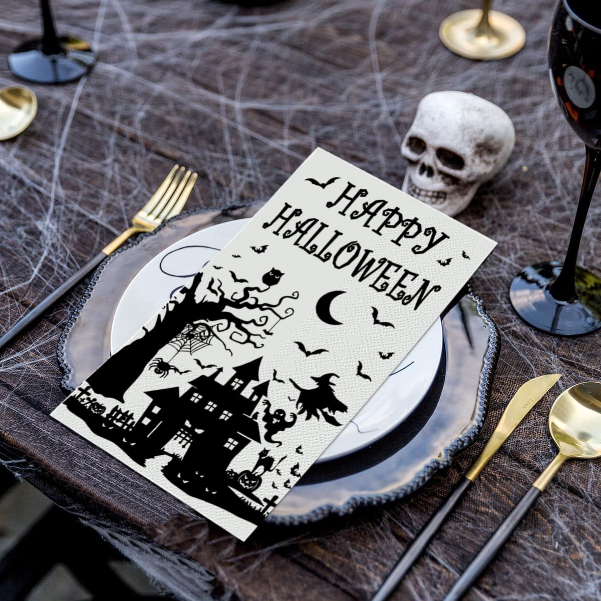 Sm:)e Ghoost Halloween Paper Napkins 100PCS