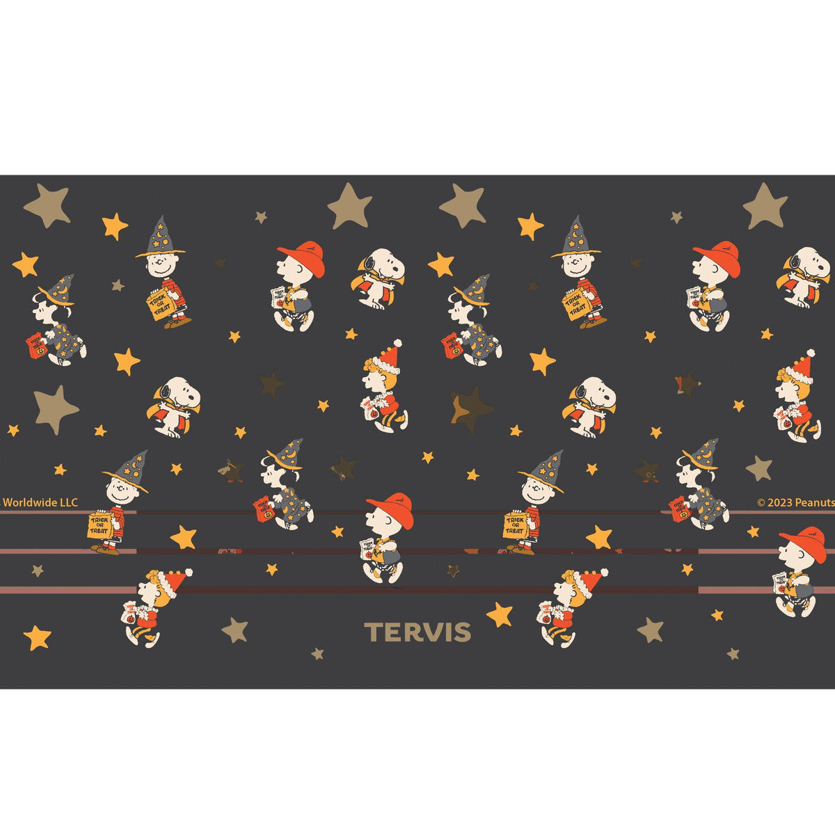 Tervis Traveler Peanuts™ - Stars of Halloween Made in USA Double Walled Insulated Tumbler Travel Cup Keeps Drinks Cold & Hot, 20OZ,