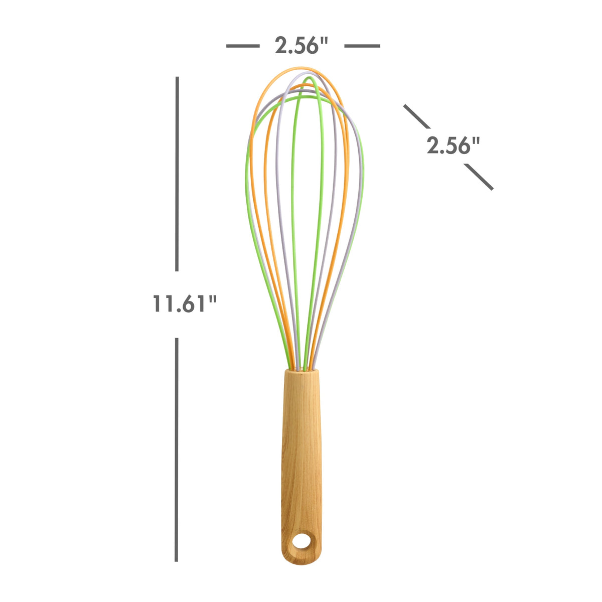 Way To Celebrate 3-Piece Baking Tool Set, Orange, Green, Purple