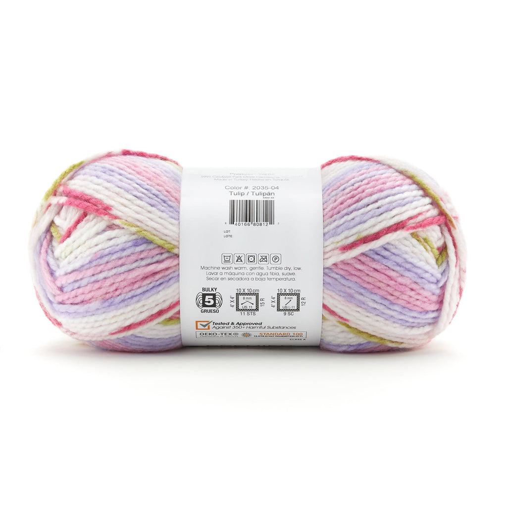 Premier Yarns - Bloom Chunky Big Yarn - Snapdragon - 7oz 218yds - 5 Bulky Weight - Acrylic